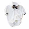 Pure Cotton Polo Shirt Short-Sleeved Men's Summer Shirt Slim Fit Lapel T-Shirt Export Casual All-Cotton Collared T-Shirt