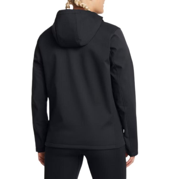 Under Armour Storm Cold Gear Infrared Shield 2.0 Casual Simple Comfortable Solid Color Versatile Jacket Women jackets Black 1371595-002