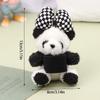 Plush Puppy Clutch Decoration Car Wiper Turn Signal Switch Decoration Cute Bowknot Dog Car Wiper Interior Accessories
