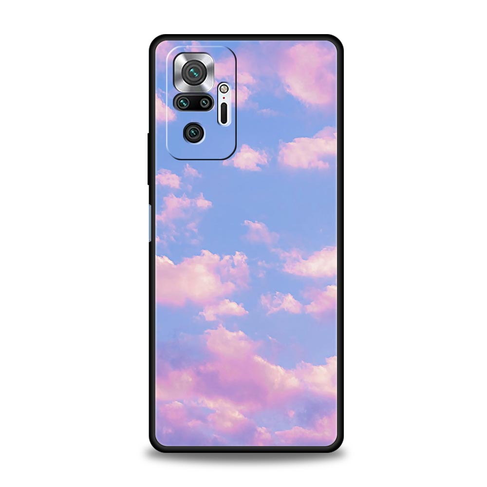 Cloud Summer Sunset Glow Phone Case For Xiaomi Redmi Note 15 14 13 12 5G 11 10 Pro Plus 4G 9S 14C 13C 12C 10C Soft TPU Cover