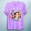 Vintage Pop T Shirt Retro Singer Celin Paris Graphic Concert Tee 90s Unisex