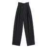 FAESSLIN Women's High-Waist Wide-Leg Commuter Trousers