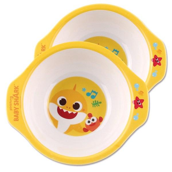 

Izoum Baby Shark Handle Детская миска Детская посуда, разноцветные, 2 предмета, популярные корейские товары для родителей