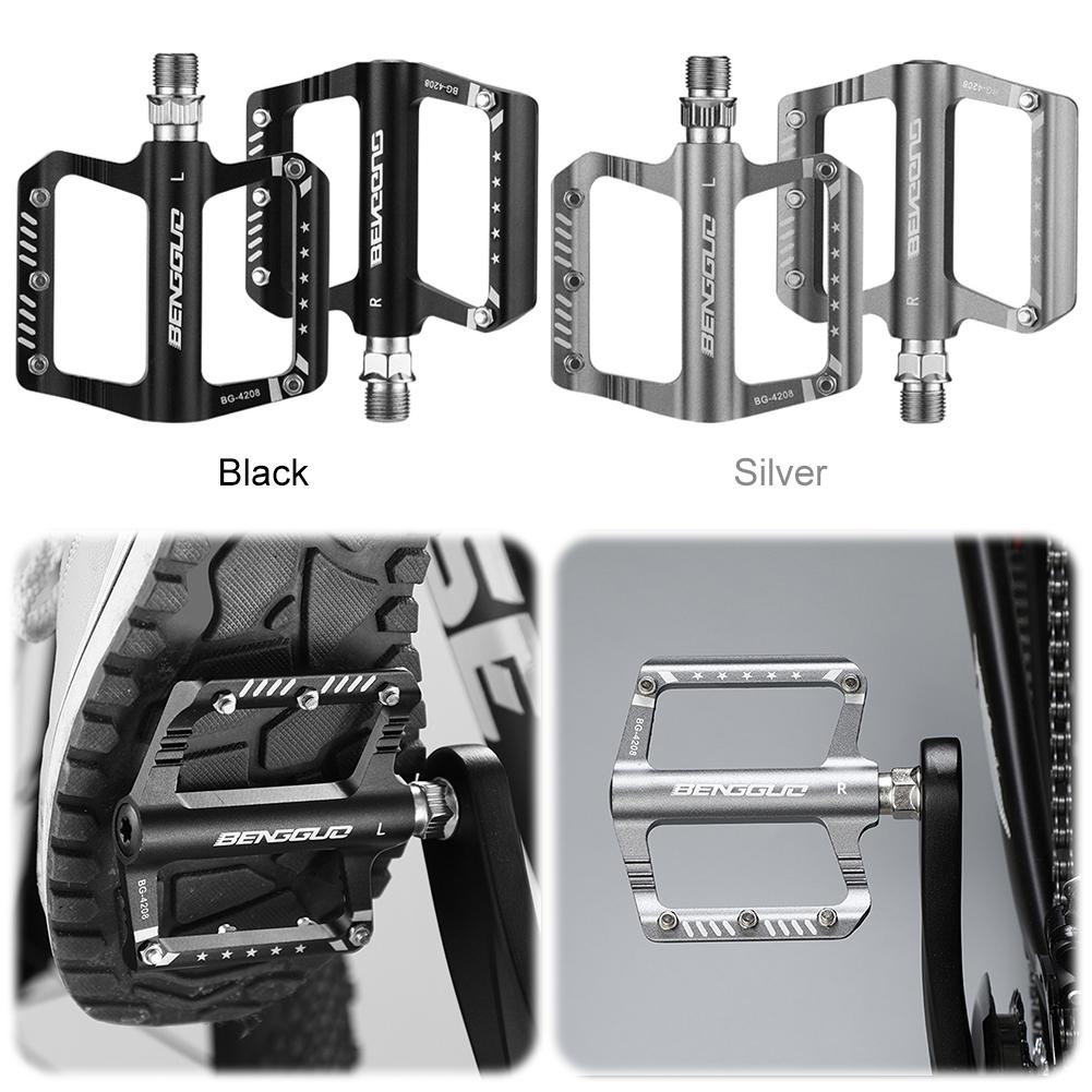 Sealed Bearing Bicycle Ultralight Pedal Aluminum Alloy MTB Road Bike Pedal Waterproof Folding Bike Pedals MTB Bike Accessories