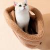 Soft Pet Carrier Bag Warm Pet Tote Bag Practical Cat Handbag  Autumn Winter