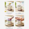 Silicone Ice Cube Mold with Lid Reusable Ice Ball Maker Large Flexible Ice