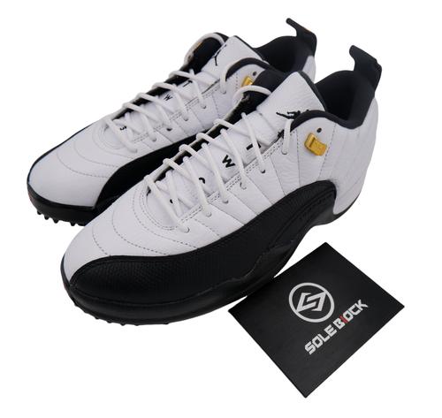 

Nike Air XII 12 Low G Golf Taxi White Black Gold Men s DH4120-100 EU 38 білий