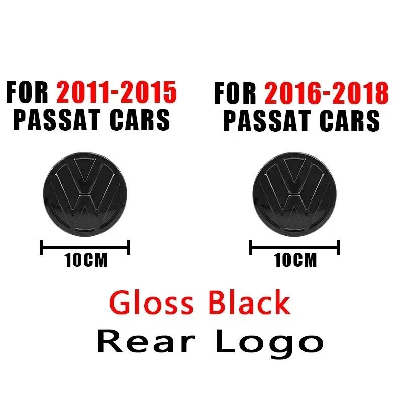 ZCKOT1 VW Logo Car Badge Hood Front Fence Rear Trunk Emblem Sticker For Volkswagen PASSAT B6 B7 2011-2015 Passat B8 2016-2018 Accessory