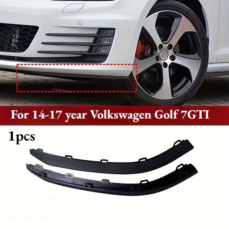 Deflettore paraurti anteriore e striscia decorativa brillante paraurti anteriore per Golf 7 GTI 14-17 anni