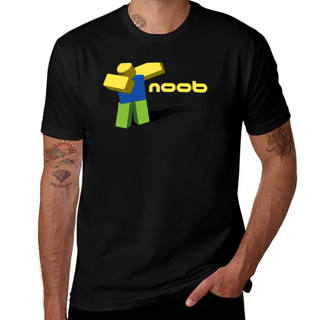Noob Dab T-Shirt Plus Size Non-Shrink T-Shirt