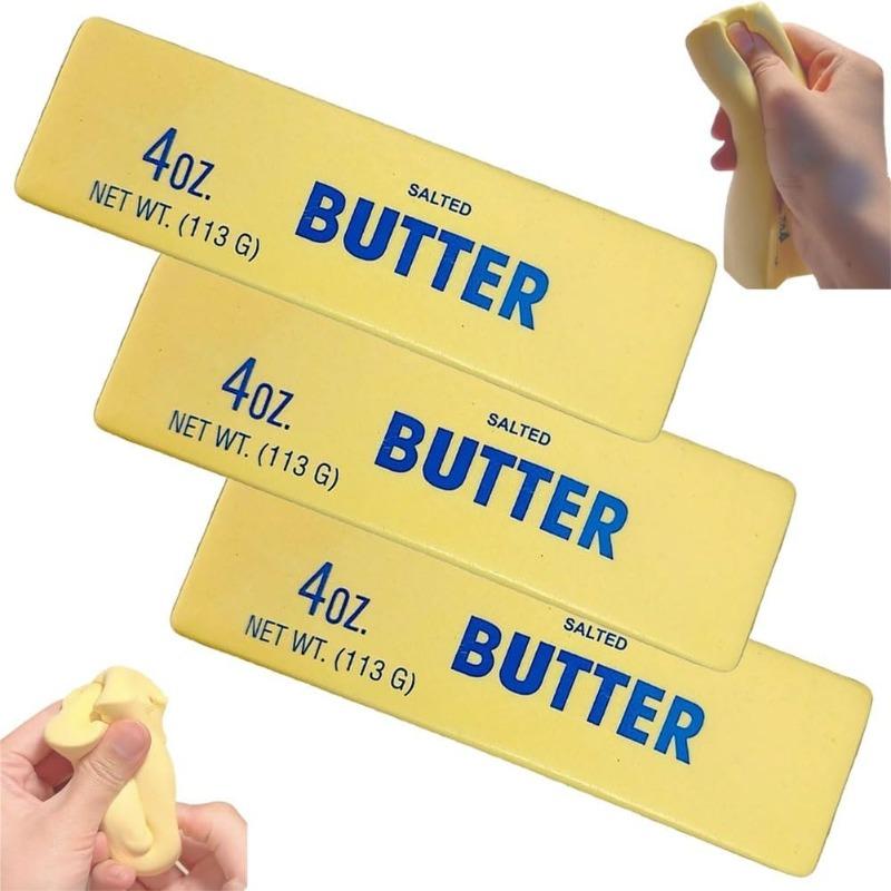 Võipulga aeglaselt tõusev squishy mänguasi,Võipulga fidget stressi leevendav squishy mänguasi,Aeglaselt tõusev võipulga lõhnaga sensoorne mänguasi