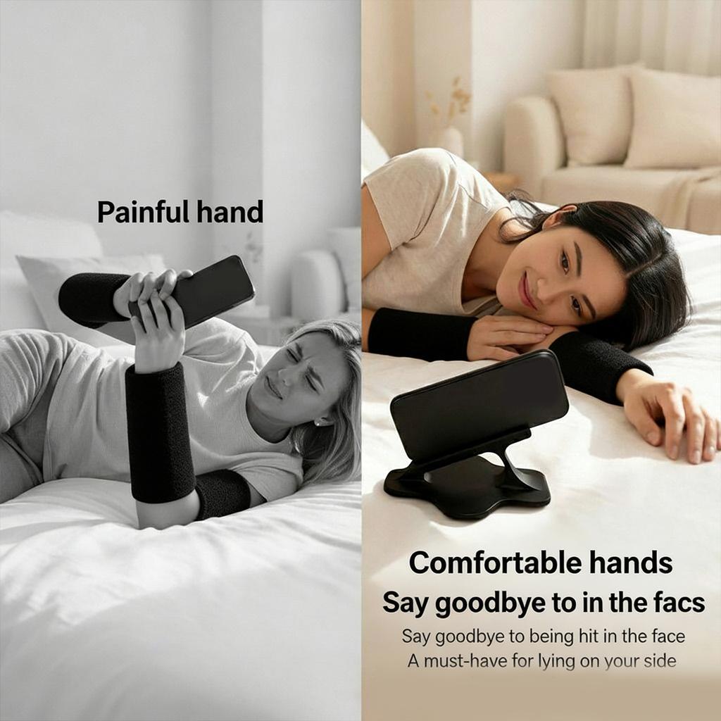 Side-Lying Phone Holder Less Prone to Tipping Mobile Phone Support Bracket Universal Table Phone Stand For Sofa Bedside