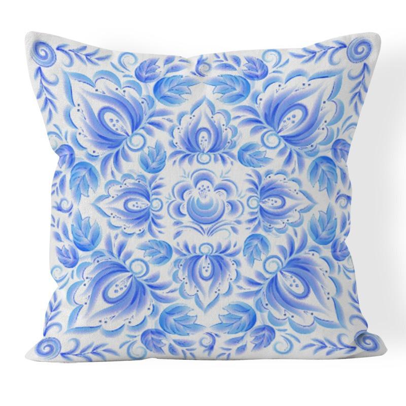 Bohemian Retro Style Decorative Car Cushion Office Bedroom Living Room Sofa Cushion Pillow Cover