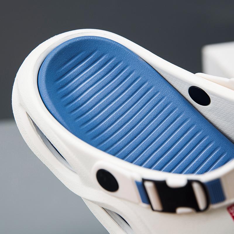 Summer Men's Outdoor Sandals Slippers Beach Comfortable Clogs Soft Slides Men Casual Shoes Garden Shoes Men Outdoor Sandals
