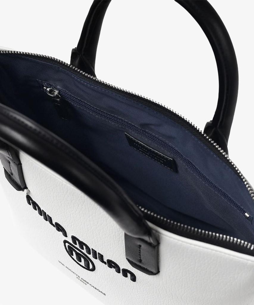 Mila Milan Pupurie Tote Bag [Mila Milan] Men's Shoulder/Mini No.248511 (White)