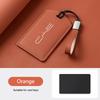 For BYD Atto3 Yuan Tang EV Han Qin Song Plus DMi Dolphin S7 S6 L3 M6 F3 F0 Leather Car NFC Card Samrt Key Case Cover Keychain