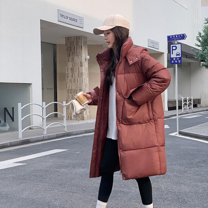 Cotton-padded Women Long Winter New Korean Version of Loose Down Cotton-padded Jacket Cotton-padded Jacket For Women
