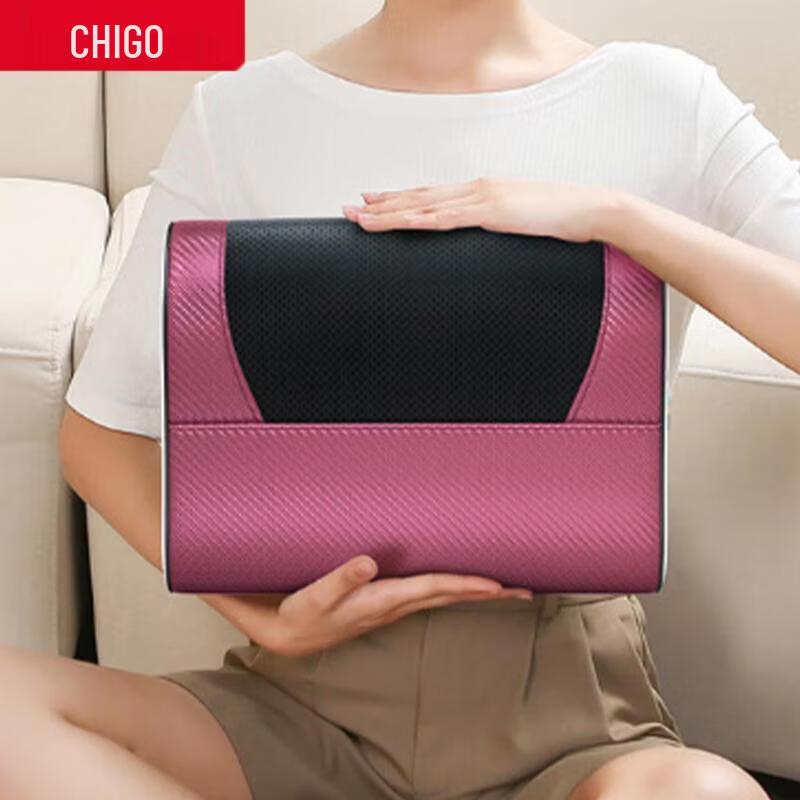 

Массажная подушка CHIGO с функцией разминания, красным светом и подогревом, штекер CN (адаптер в комплекте)