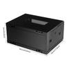 4U Wall Mount Server Cabinet, Network Server Data Cabinet Rack Wall Mount Network Rack Enclosure with Locking Glass Door