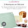 Köksvante - Scrap Cooking - Grytlapp - Silikon - Halkfri - Set om 2