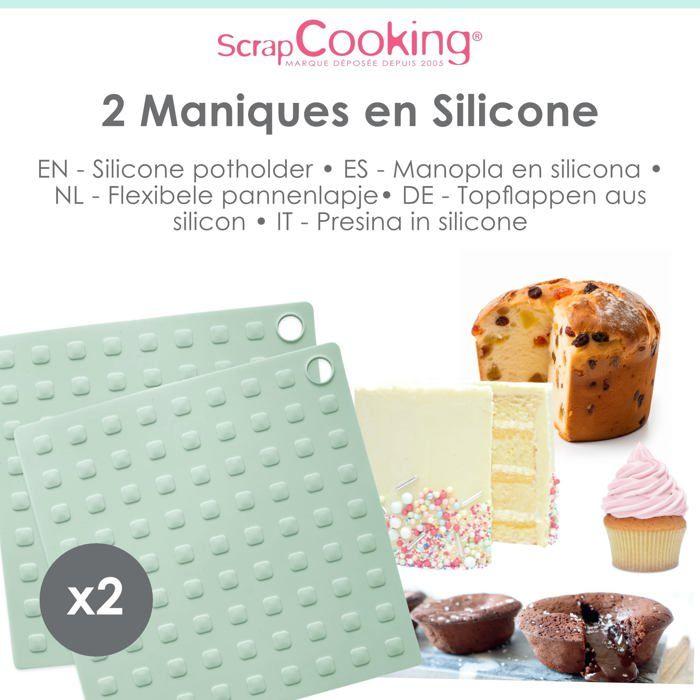 Köksvante - Scrap Cooking - Grytlapp - Silikon - Halkfri - Set om 2