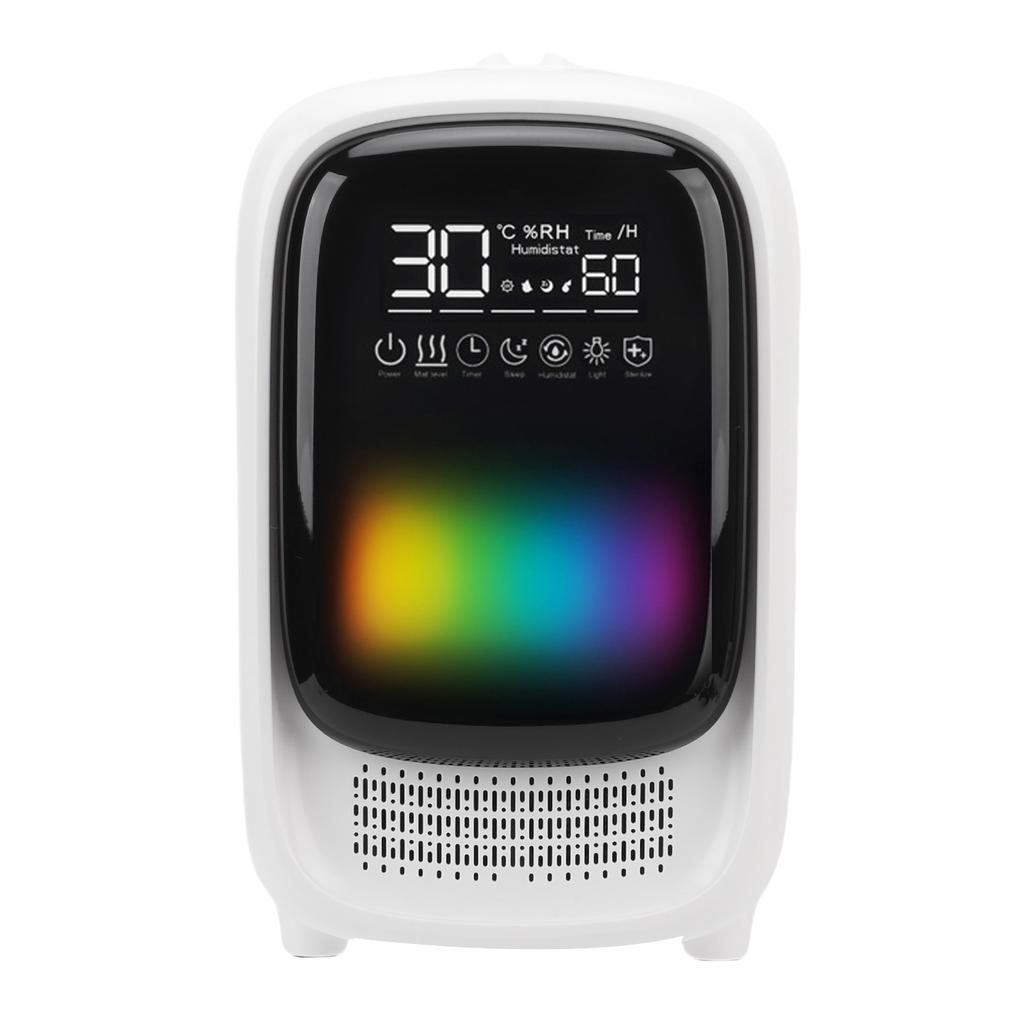4 In 1 Humidifier 3.5L Large Desktop Humidifier Essential Oil Diffuser Bluetooth Speaker Colorful LED Light