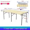 Thickened Bamboo Folding Table Display Rack for Street Stalls