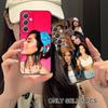 Fashion Becky G Matte TPU Mobile Phone Case for Samsung Galaxy S26 S25 S24 S23 S22 S21 S20 Note20 Plus FE Ultra Colorful Cover