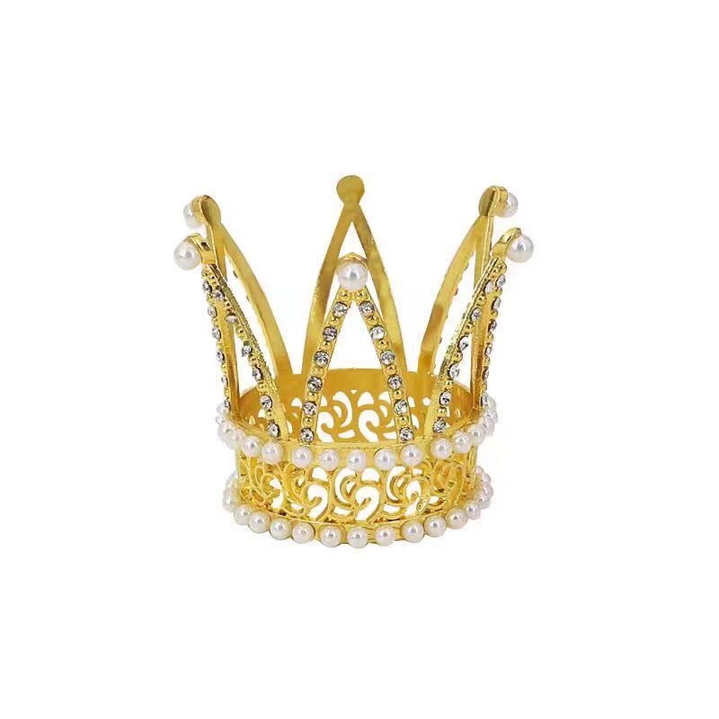 

Rhinestone Crown Headband Birthday Tiara Hairband Princess Wedding Bridal Accessory for Special Occasions Party Decoration One Size