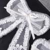 Bows Patches Lace Bows Decorative Patches Bows Sew On Applique Bowknot Embroidered Patches for Clothes Brooch Hairclip