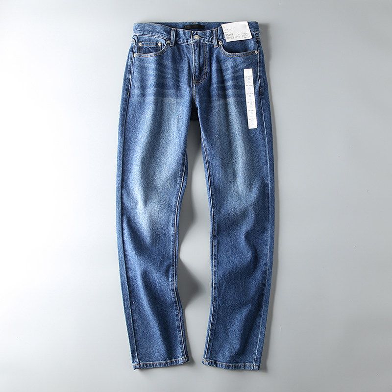 Foreign Trade End Order Cut-off Street Washed Export Jeans Blue 29