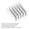 100pcs 9x4x9mm Aluminum Heat Sink Radiator for Amplifier Board PCB MOS Transistor