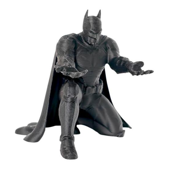 

3D Printed Batman Pen Holder PLA Desk Organizer for Pencils Markers Superhero Decor A