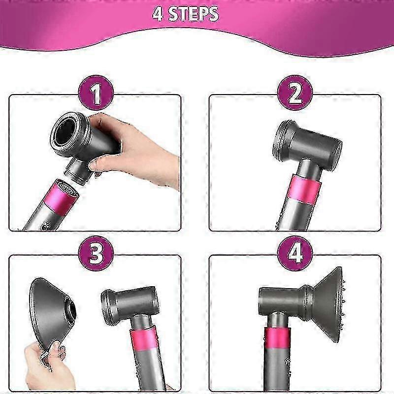 Diffuser & Adapter for Styler - Turn Styler Into Hair Dryer Fast