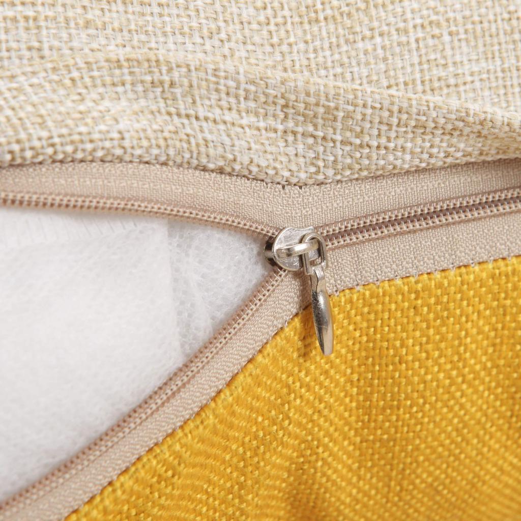 YunJeude Cushion Set of Nordic Geometric Different Zipper Home Car All Bedroom Pattern A Covers, 4, 45x45cm, Patterns, Patterns, Linen, Cute, Stylish,