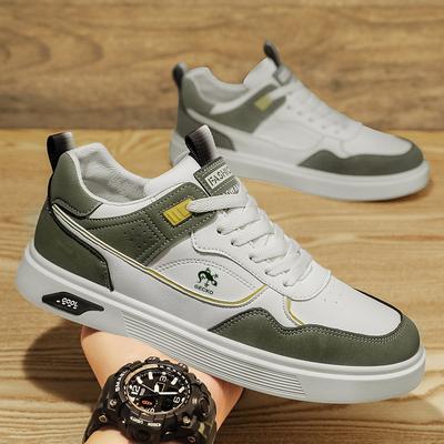 Fashion Summer Men's New Breathable Canvas Shoes Korean Version of the Trend with Small White Men's Sports Casual Sneakers