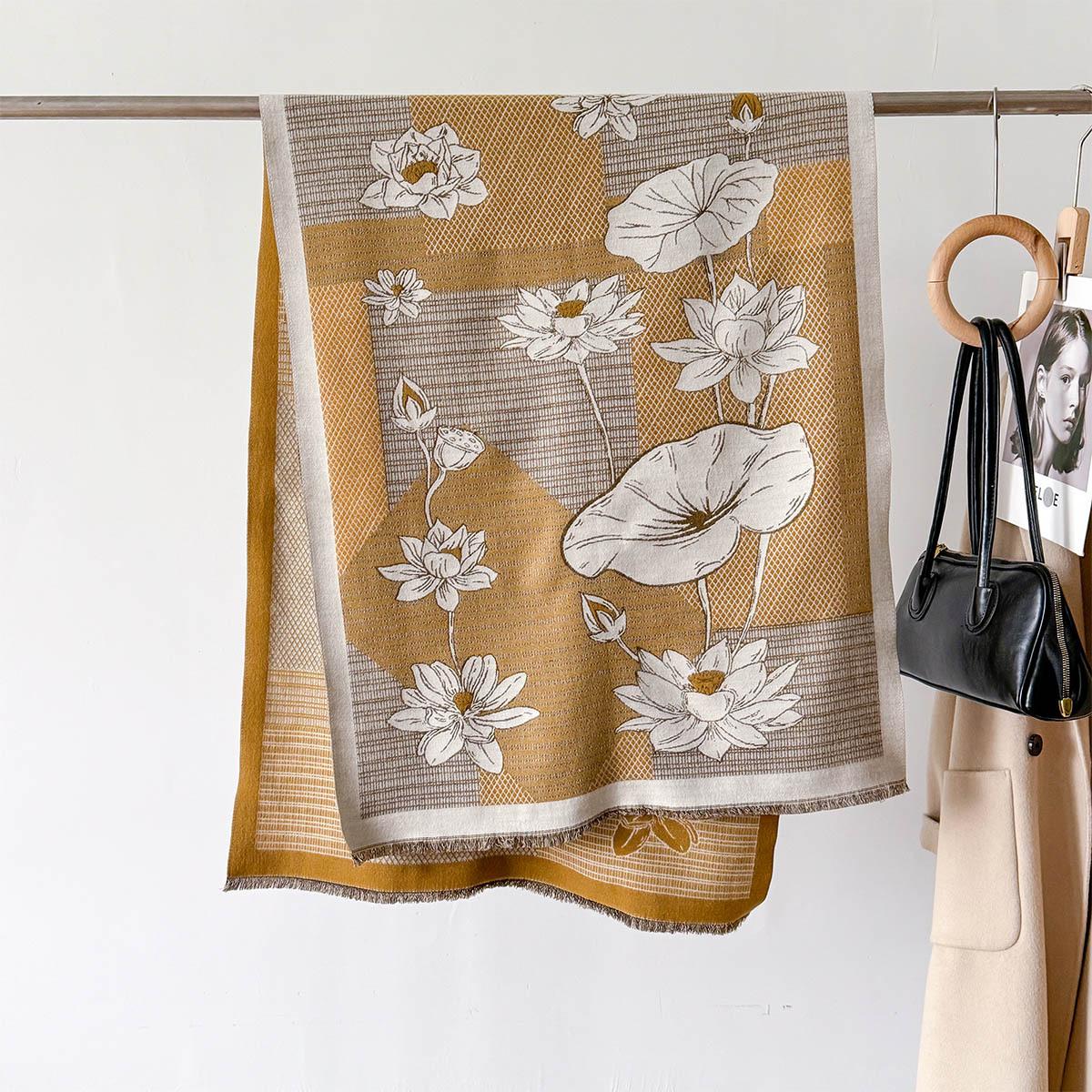 

Зимний шарф для женщин длинный теплый шарф из имитации кашемира хиджаб однотонный женский платок шаль обертывание женская пашмина бандана головной платок 66X186cm