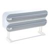 Magnetic Cling Wrap Dispenser and Cutter Wall/Refrigerator Mount Rolls Cutting Rack Kitchen Cling Film Foil Dispenser