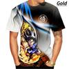 2026 Vasaros Dragon Ball Retro Fitneso Marškinėliai Vyriški Oversized 3D Spausdinti Trumpomis Rankovėmis Šeimos Unisex Vaikų Sportiniai Marškinėliai