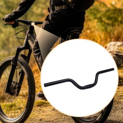 1 X 22.8 Inch Aluminum Alloy Road Bike Riser Handlebar 80mm Lightweight Quick Install for Folding