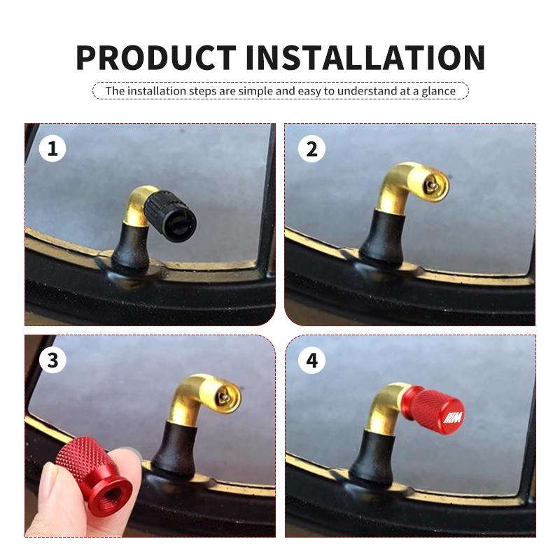 For BMW Car Tire Valve Checkered Metal Narrow Mouthpiece Style Cap Accessory X2 X3 X4 X5 X6 X7 G20 G30 6GT E46 E90 E60 F10 E39