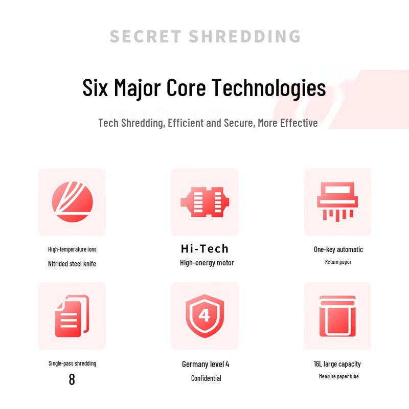 Deli 9911 High-Security Cross-Cut Paper Shredder