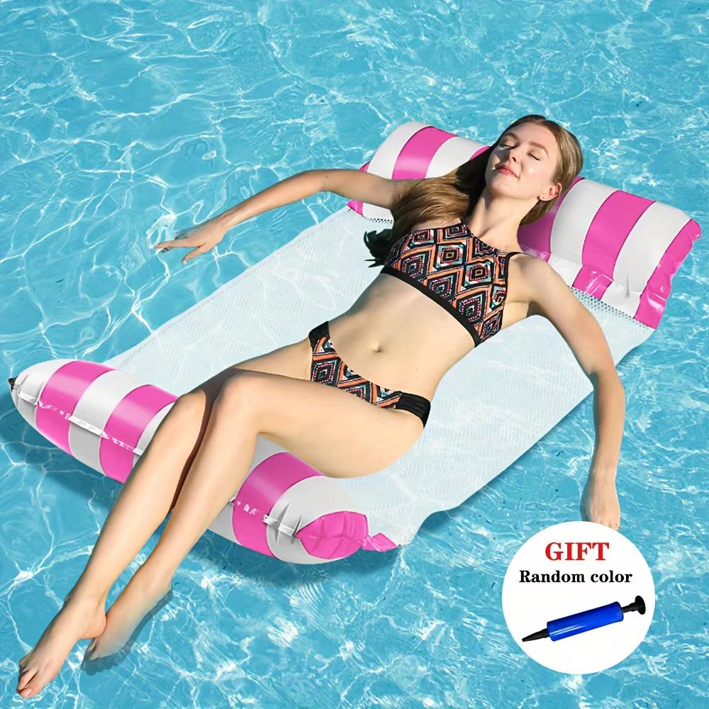 Swimming Water Sofa Inflatable Hammock Floating Water Inflatable Mat Pool Party Accessories Water Floating Inflatable Mat