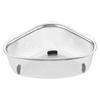 Kitchen Sink Drain Basket Leak-proof Metal Trash Strainer Stainless Steel Triangle Food Vegetables Peel Egg Filter Storage Tool