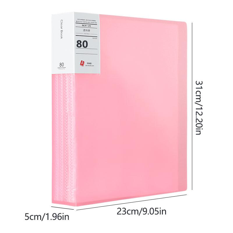 A4 Semi Transparent PP Brochure, Multiple Page Sizes To Choose From, Classified Insert Folder, Conference Document Organization,