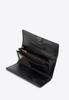 Wittchen Woman Large Foldable Wallet Made Of Patent Leather, Black Patent Leather