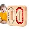 Rotating Magic Bean Fingertip Toy Wood Puzzles Brain Teaser Fidget Anxiety Stress Relief Toys Fun Gifts For Adults And Kids