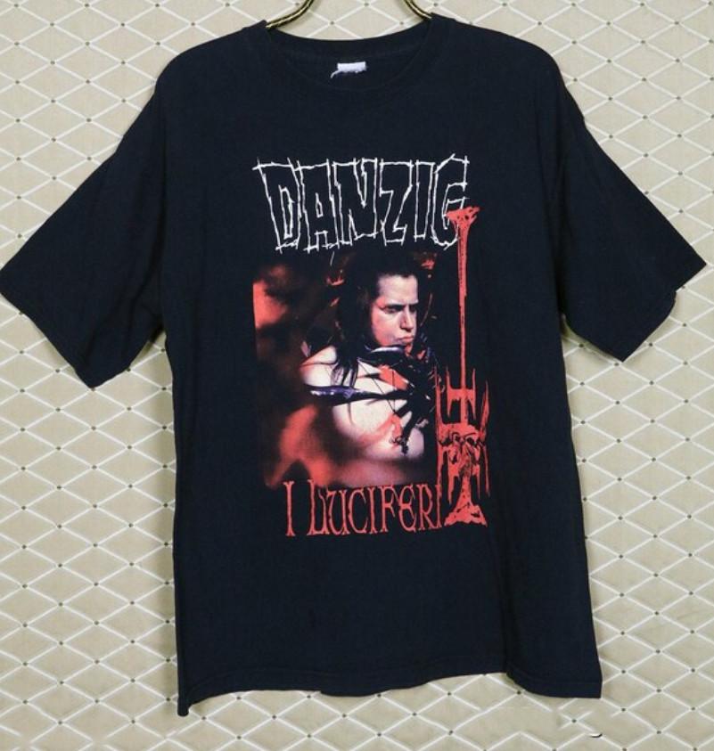 Vintage Danzig I Luciferi T-Shirt Rare Graphic Band Tee Glenn Danzig S-5XL XXXL