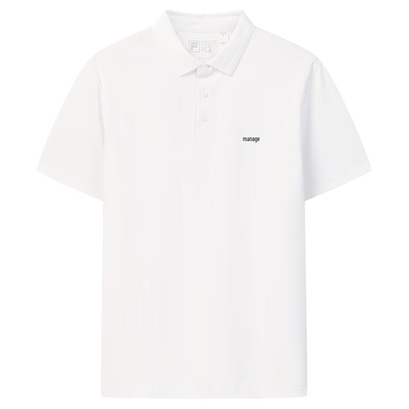 FILA Men's 2026 Summer Short Sleeve Polo Shirt