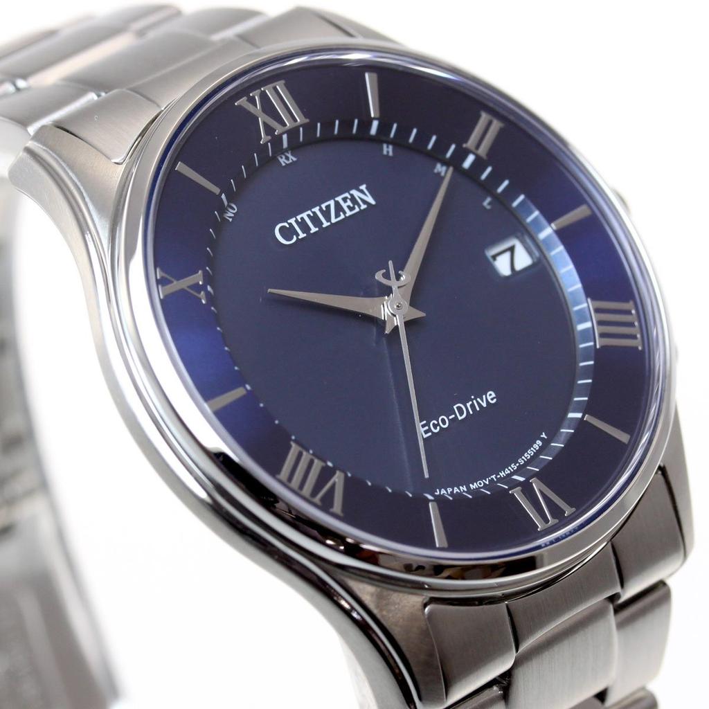 Citizen Collection Simple Adjust Slim Eco-Drive Radio-Controlled Watch, Type, AS1060-54L, Men's